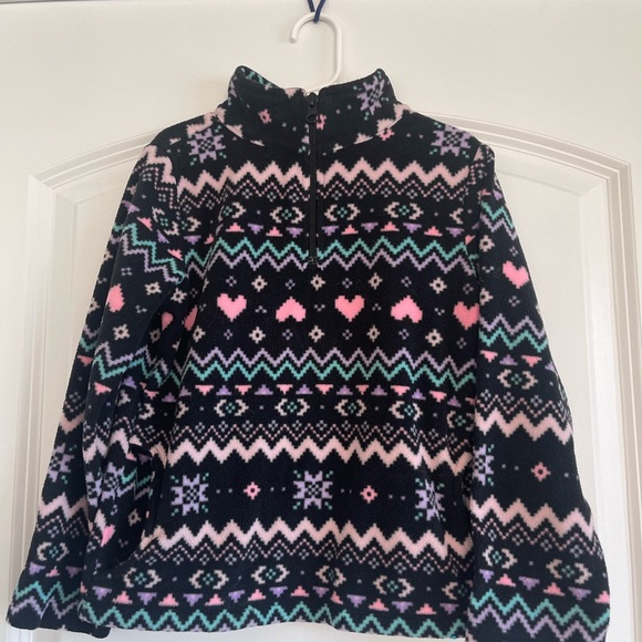The Children's Place Other - The Children's Place Patterned fleece pullover Jacket. Sz small 5/6.